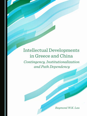 cover image of Intellectual Developments in Greece and China